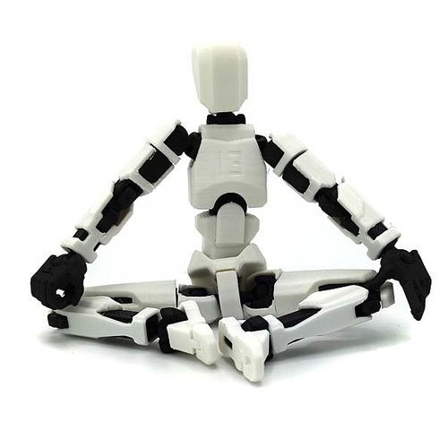 ダミー 13】ロボット フィギュア アクション プラモデル 3D モデル人形