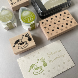 【クリーマ限定】time for a cuppa　お茶の時間【ラバースタンプ】362 2枚目の画像