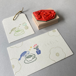【クリーマ限定】time for a cuppa　お茶の時間【ラバースタンプ】362 5枚目の画像