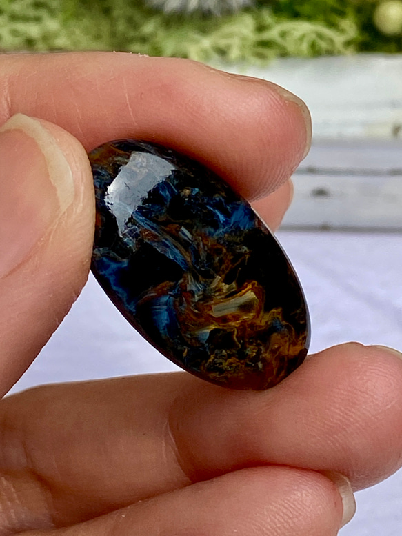 ハイグレード♡ピーターサイト 18 テンペストストーン 天然石 天然色 12枚目の画像