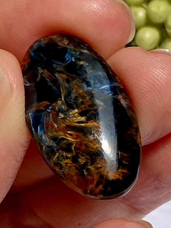 ハイグレード♡ピーターサイト 18 テンペストストーン 天然石 天然色 3枚目の画像