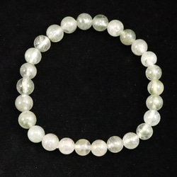 ブラジル産 フェナカイト SA 7.5mmブレスレット 鑑別書付 15.96g