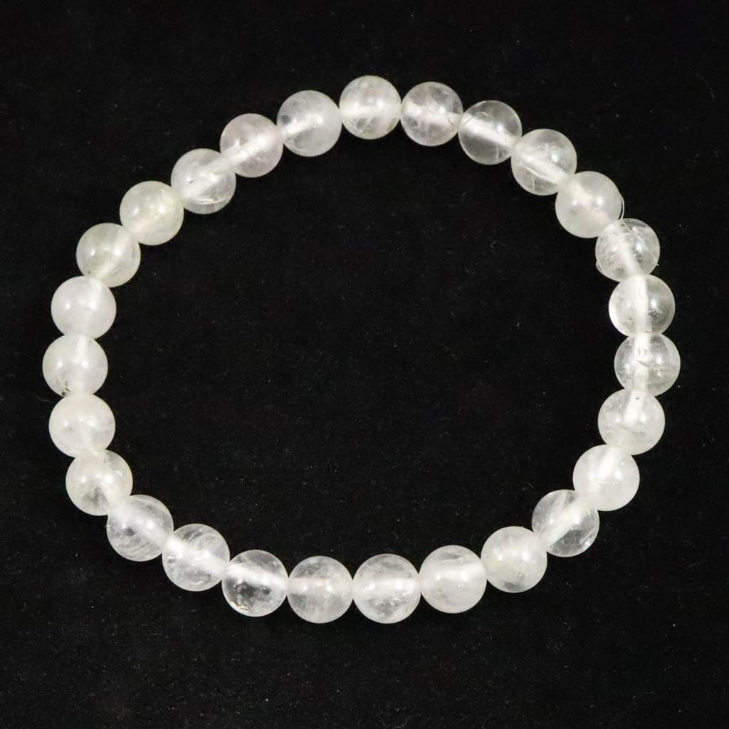 ブラジル産 フェナカイト SA Up 7.2mmブレスレット 鑑別書付 15.27g  #55348