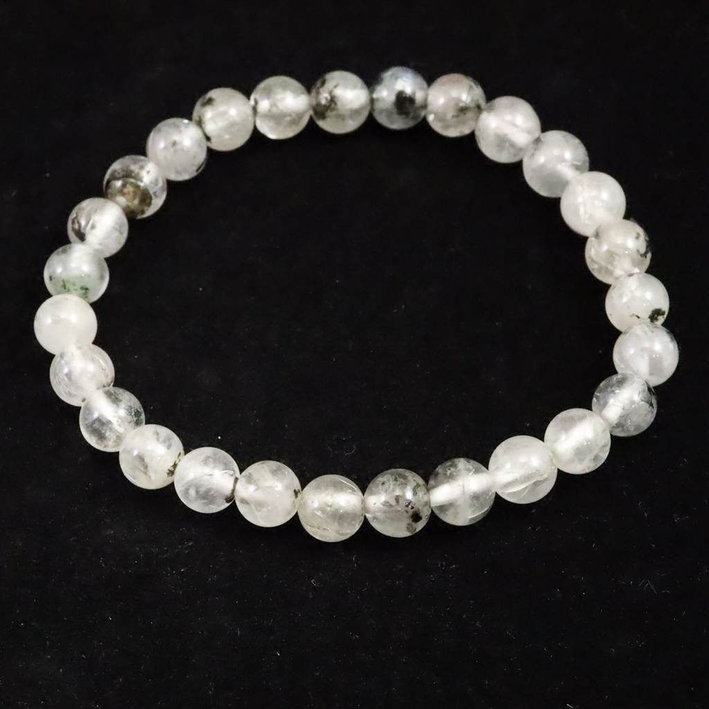 ブラジル産 フェナカイト AAAAA　7.2mmブレスレット 鑑別書付 16.14g  #72715