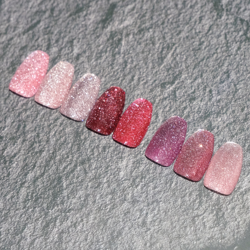 リボンネイル（No.12）｜フラッシュマグネット｜マグネットネイル