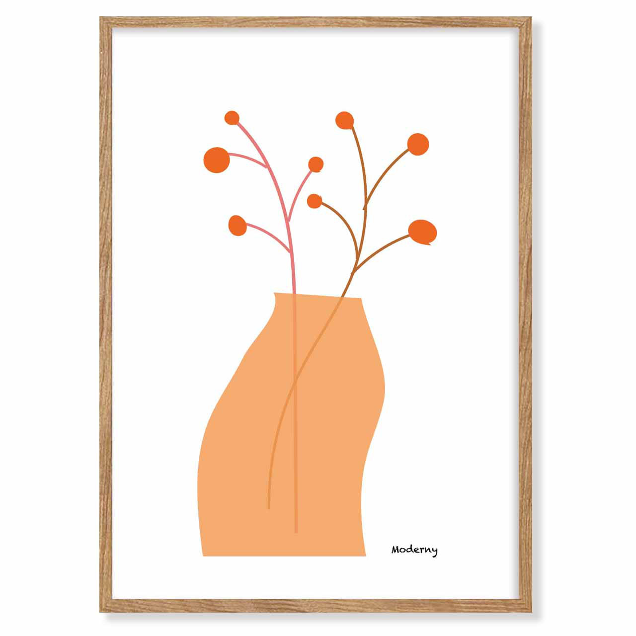 Moderny　小枝　送料無料　お気に入り9600件突破　ポスター　アートポスター　アート/sei検索新着順　3063