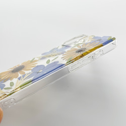 押し花スマホケース　全機種対応　手帳型ケース　ソフトケース　iphoneケース　花　メンズ　男性 16枚目の画像