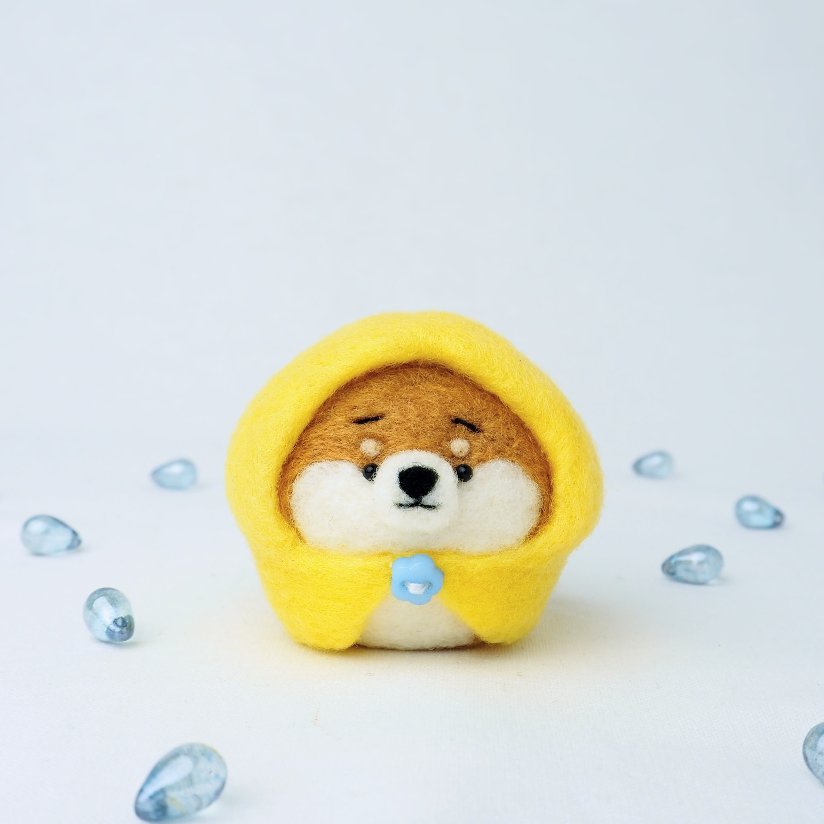 専用ページ　Xmasプレゼントを届けに行くよ‼︎  柴犬サンタ　羊毛フェルト 柴犬(黒柴)だるま】 羊毛フェルト 縁起物 プレゼント ギフト