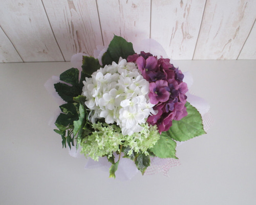 ミミ 花かんむり♡リストブーケ 花かんむり♡リストブーケ♡花ピン♡パールライン
