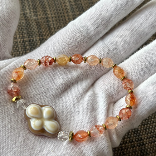 開光 蓮花羊眼天珠 ブレスレット dzi ＊ ΚΑйON ＊ 通販 19421727