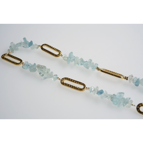アクアマリン K１８ チョーカーネックレス 楽天市場】【SS限定 10％OFF！】 アクアマリン ネックレス 18金