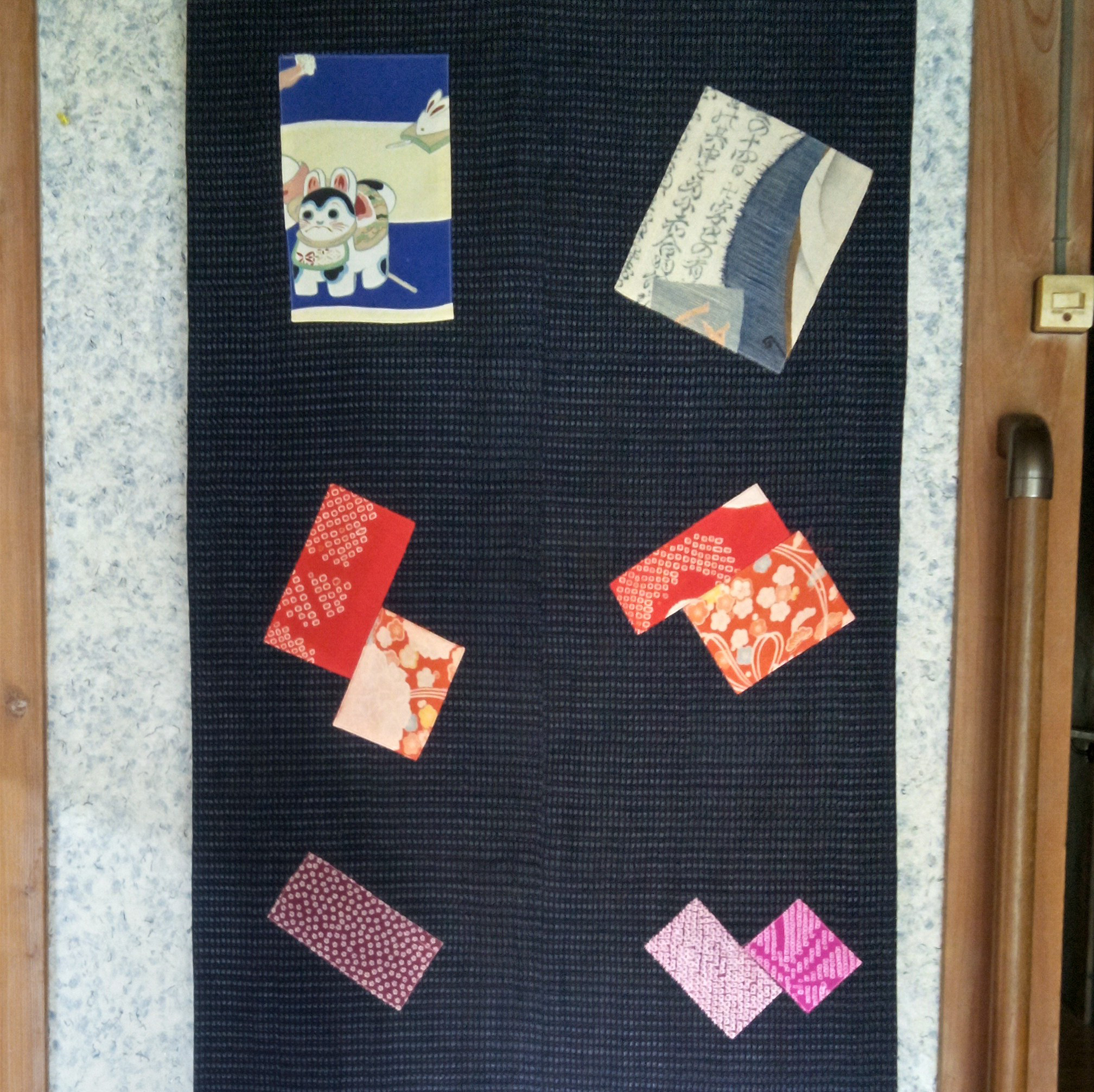 古布　タペストリー