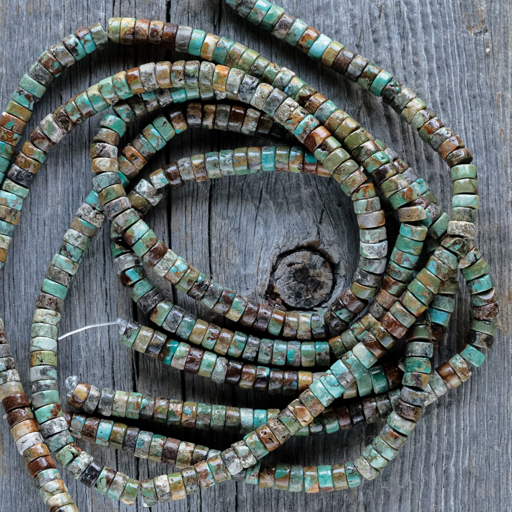 ＊Tibet turquoise short tube type