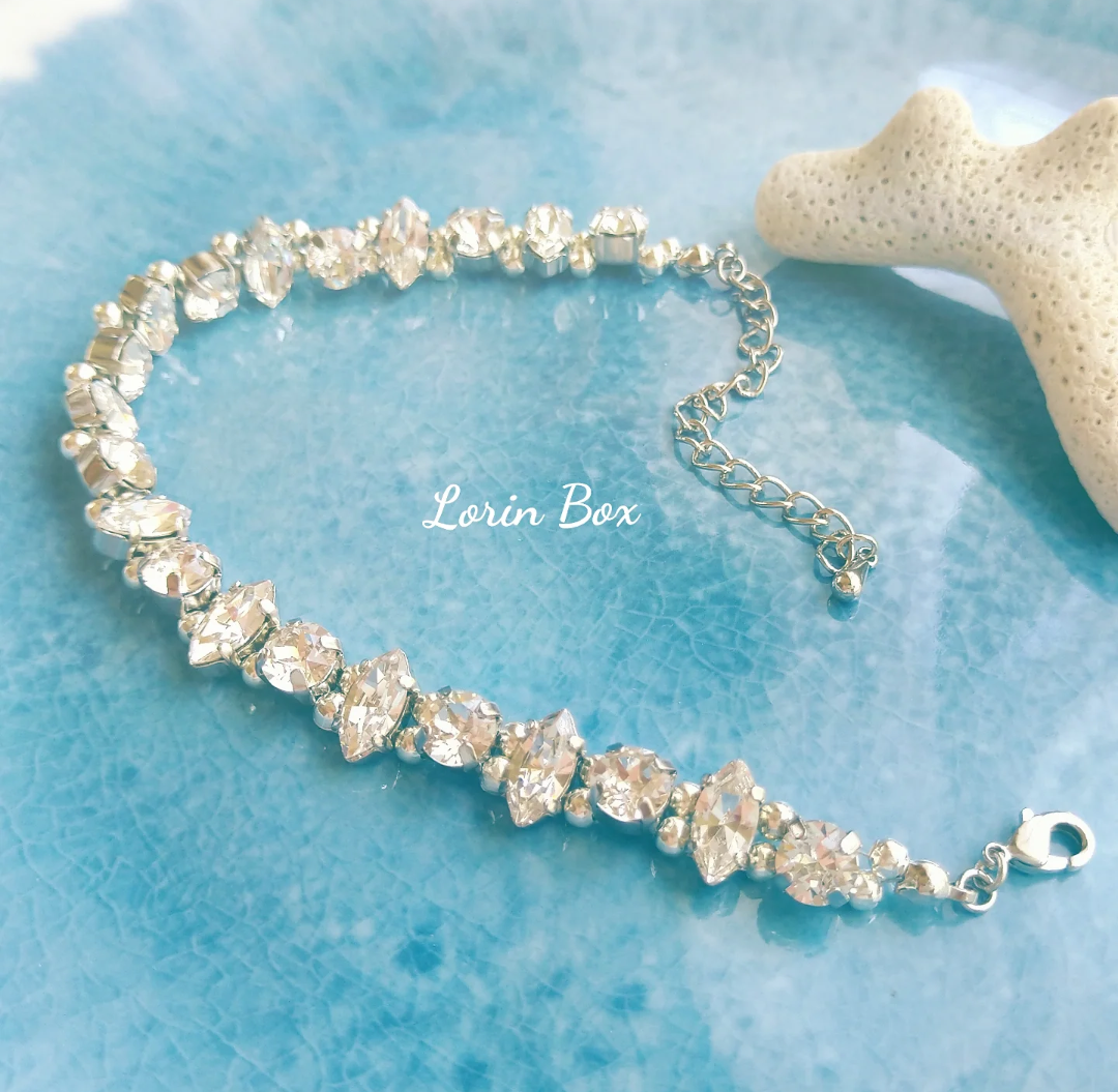 クリスタルbijouブレスレット