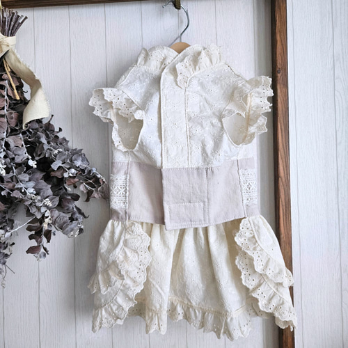 フレンチリネンのペチコートワンピ　∞TuTu∞    犬服　ハンドメイド 楽天市場】【新色追加】ワンピース 犬服 可愛い バレリーナ