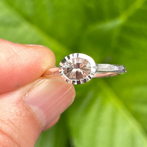 オレゴン サンストーン OV 5×7 シルバーSV925リング 指輪・リング The