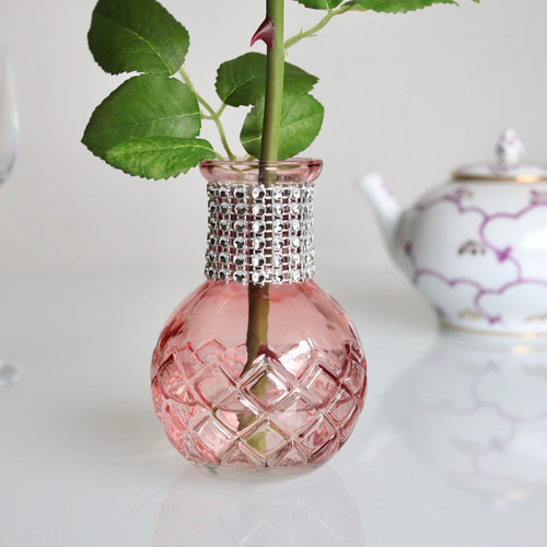 ずっと咲いてる》赤い薔薇の一輪アレンジ/アーティフィシャルフラワー