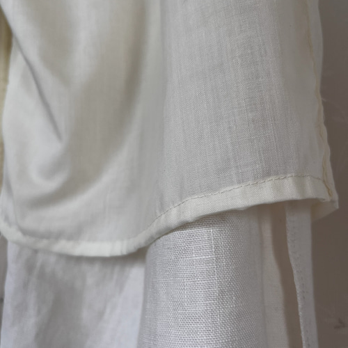 ミナペルホネン tambourine リネンダボッとパンツ 緩やかバルーン 夏