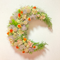 幸せを運ぶアナベル馬蹄リース セルリア リース malay_roseyvespiaget