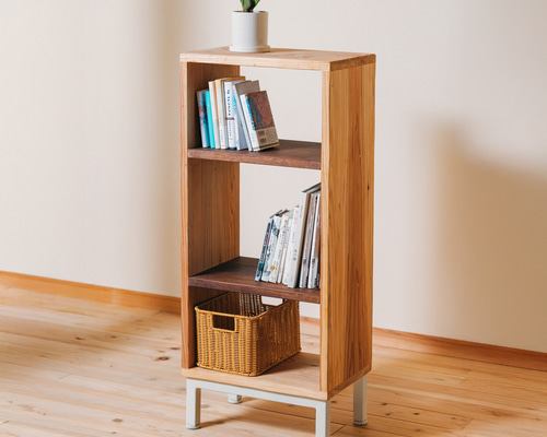 タモ無垢材の棚　スリムLサイズ タモ無垢材の棚 スリムLサイズ