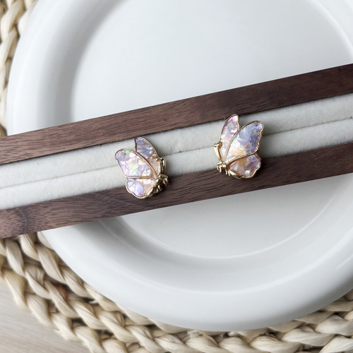 レネレイド　藤の花ピアス 楽天市場】藤の花 ピアス（ピアス｜レディースジュエリー
