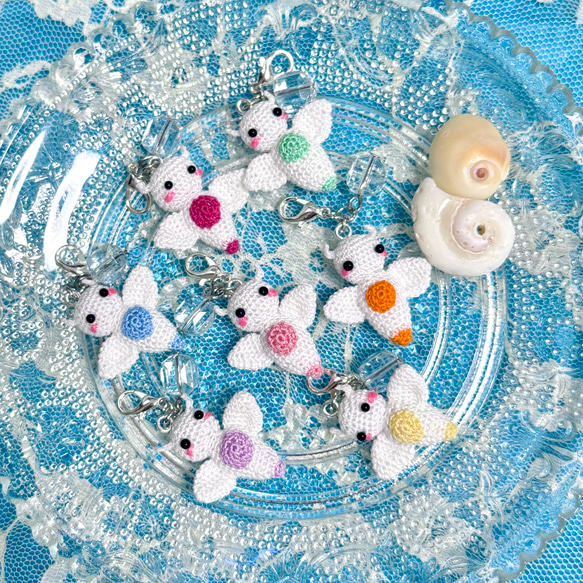 ほぼ等身大！クリオネチャーム⭐︎めじるしアクセサリーにも(アイス