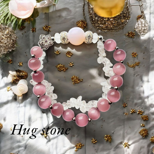 願いに合せてお作りする世界に１つ☆オリジナル天然石ブレスレット 天然石ブレスレット 💐 #組み合わせ #レッドルチルクォーツ #紅