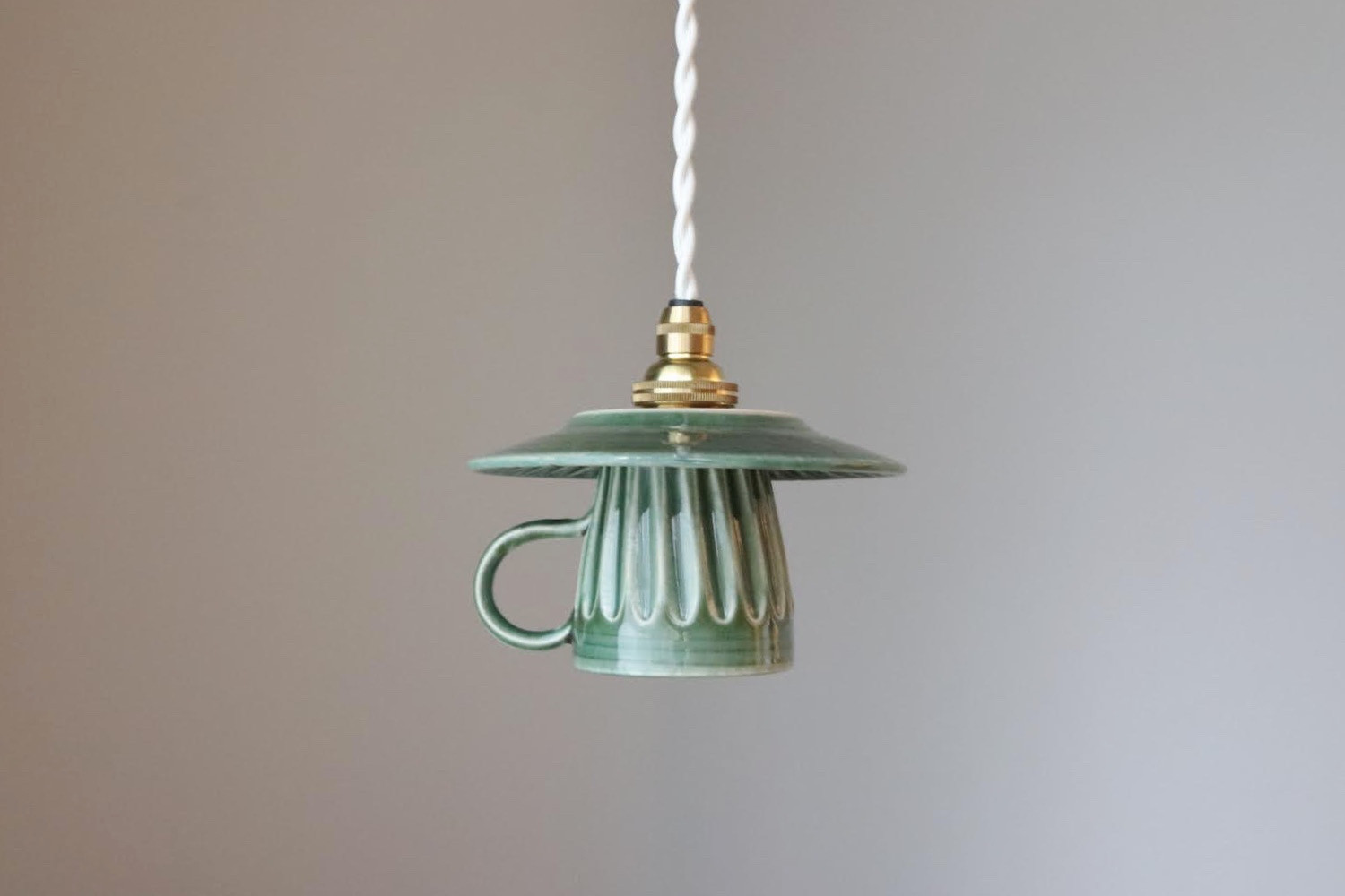 【鎬-sinogi】カップ＆ソーサーの照明 ／ LED照明