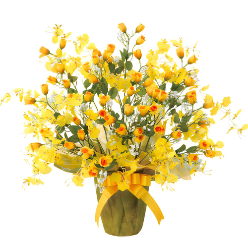 光触媒 人工観葉植物 ウォールグリーン フェイクグリーン ゴールド