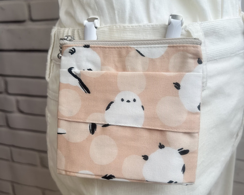 ポケット付きが便利な マチあり 移動ポケット ポケットティッシュ