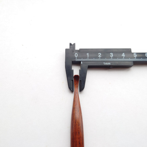 〜八木の耳かき〜紫檀〜ラッピング 済み 八木の耳かき〜紫檀〜ラッピング 済み K18 耳かき 無地大 ( 匠