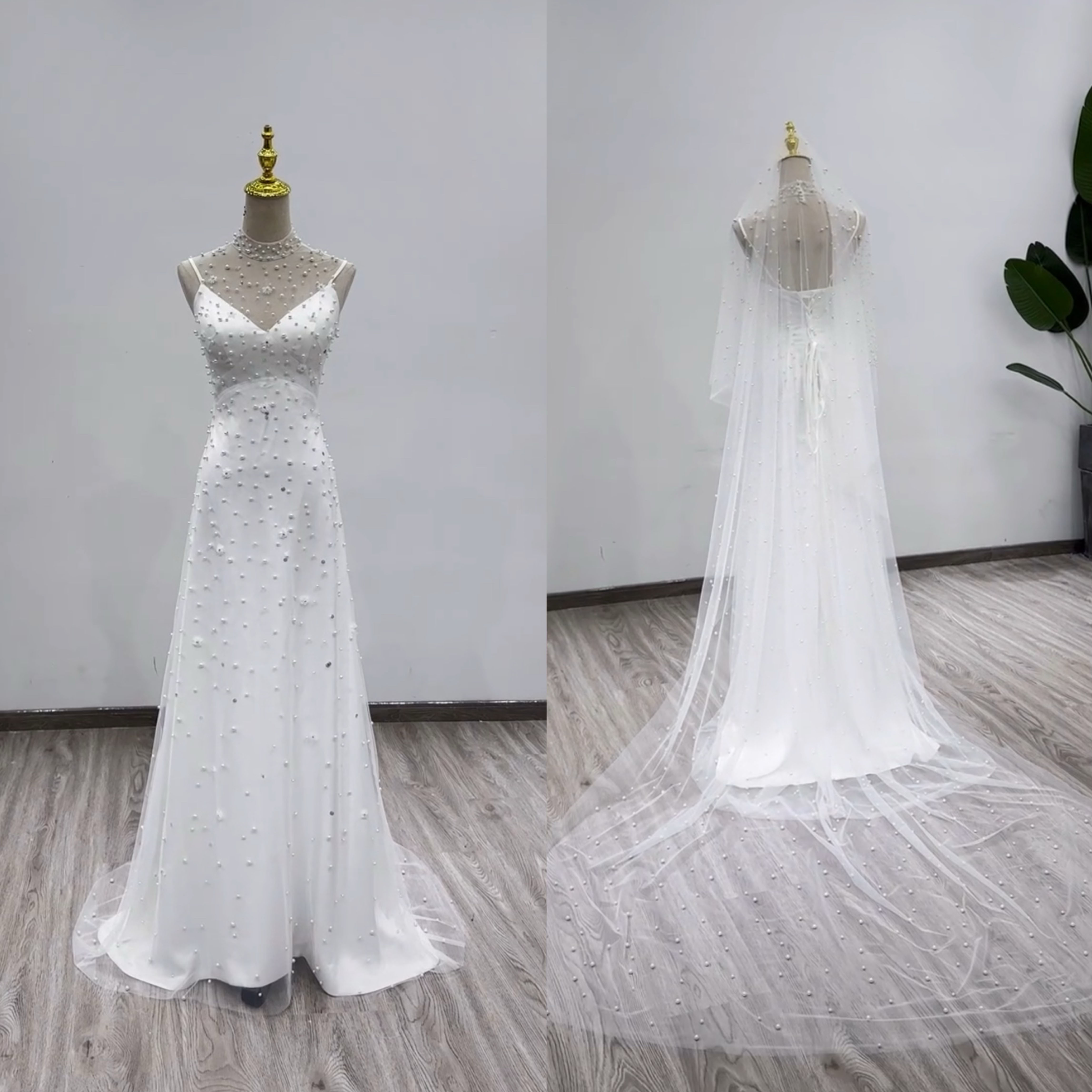 お買い得ショール 白　スレンダーライン　痩せて見える　キャミソール　パーディードレス　ブライダルウエア結婚式2次会披露宴