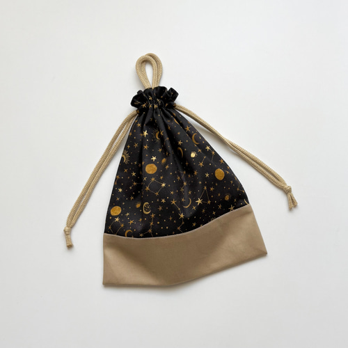 ミッドナイト 給食セット 給食袋 ランチョンマット 花柄 巾着袋