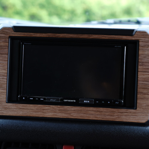 ジムニー JB64 JB74 リアルウッド ウォールナットシール オーディオ