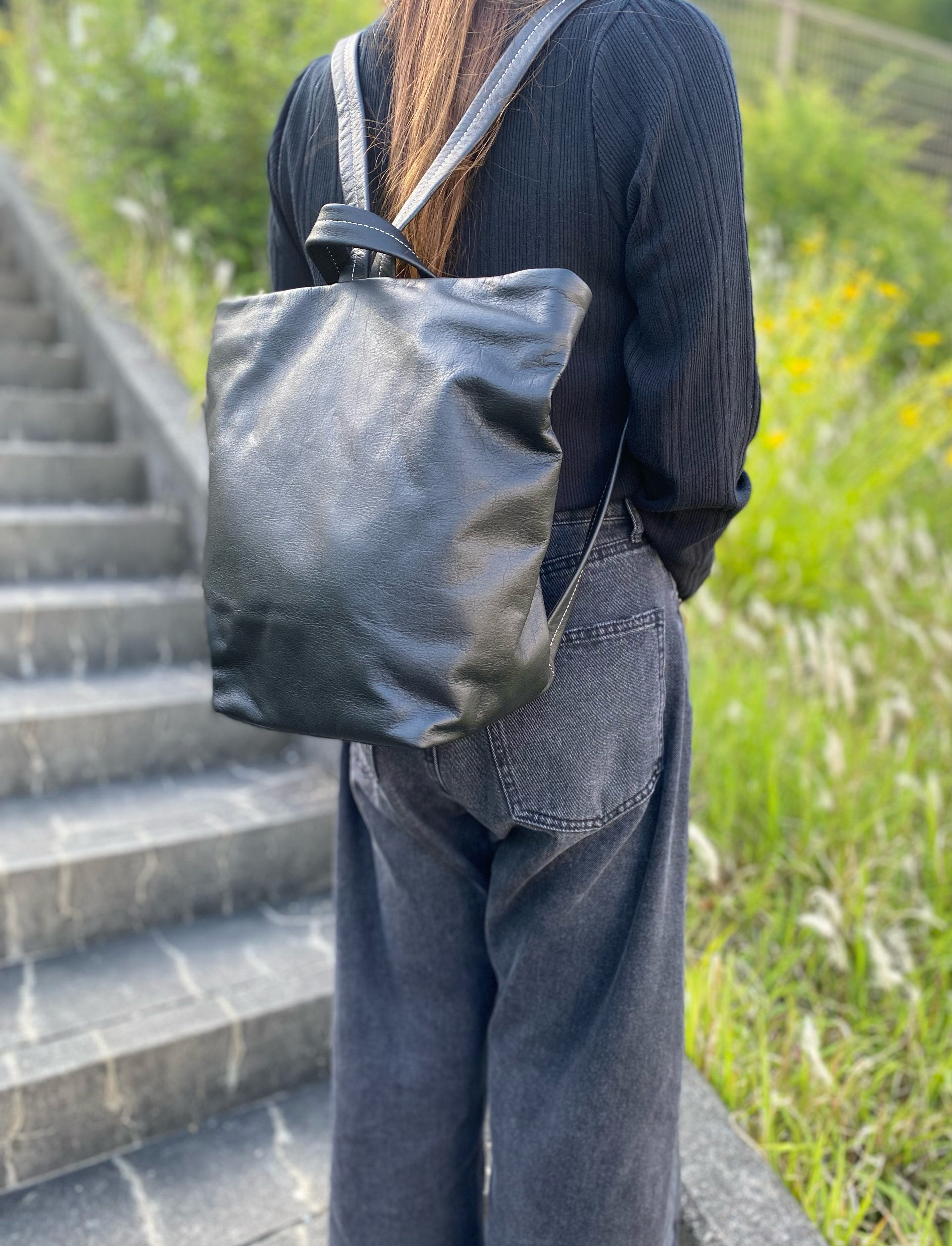 【期間限定SALE】50%off ノベルティ付き 本革 たつのレザー オールハンドメイド リュックサック バックパック