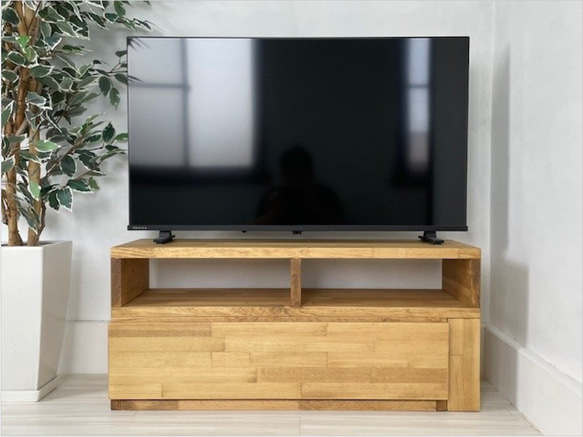 幅調節可能90～153㎝  角にも置けるテレビボード（ カラーオーダー ）型番22053 5枚目の画像