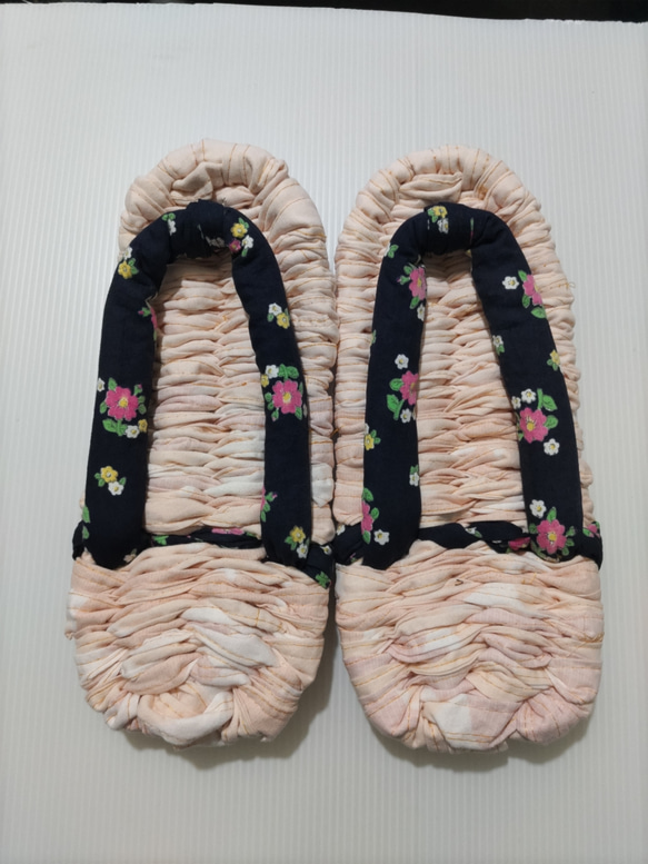 布草履 ピンク 25cm 1枚目の画像