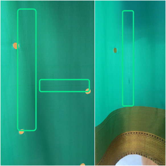 【インド/サリー】訳ありでお得！・えりが素敵なチュニック・シンガポールから送料無料 2枚目の画像