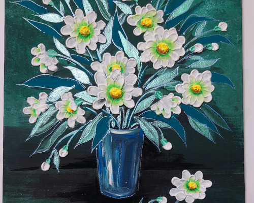 peony 絵画原画 アクリル画テクスチャーアート peony 絵画原画 アクリル画テクスチャーアート peony 絵画原画