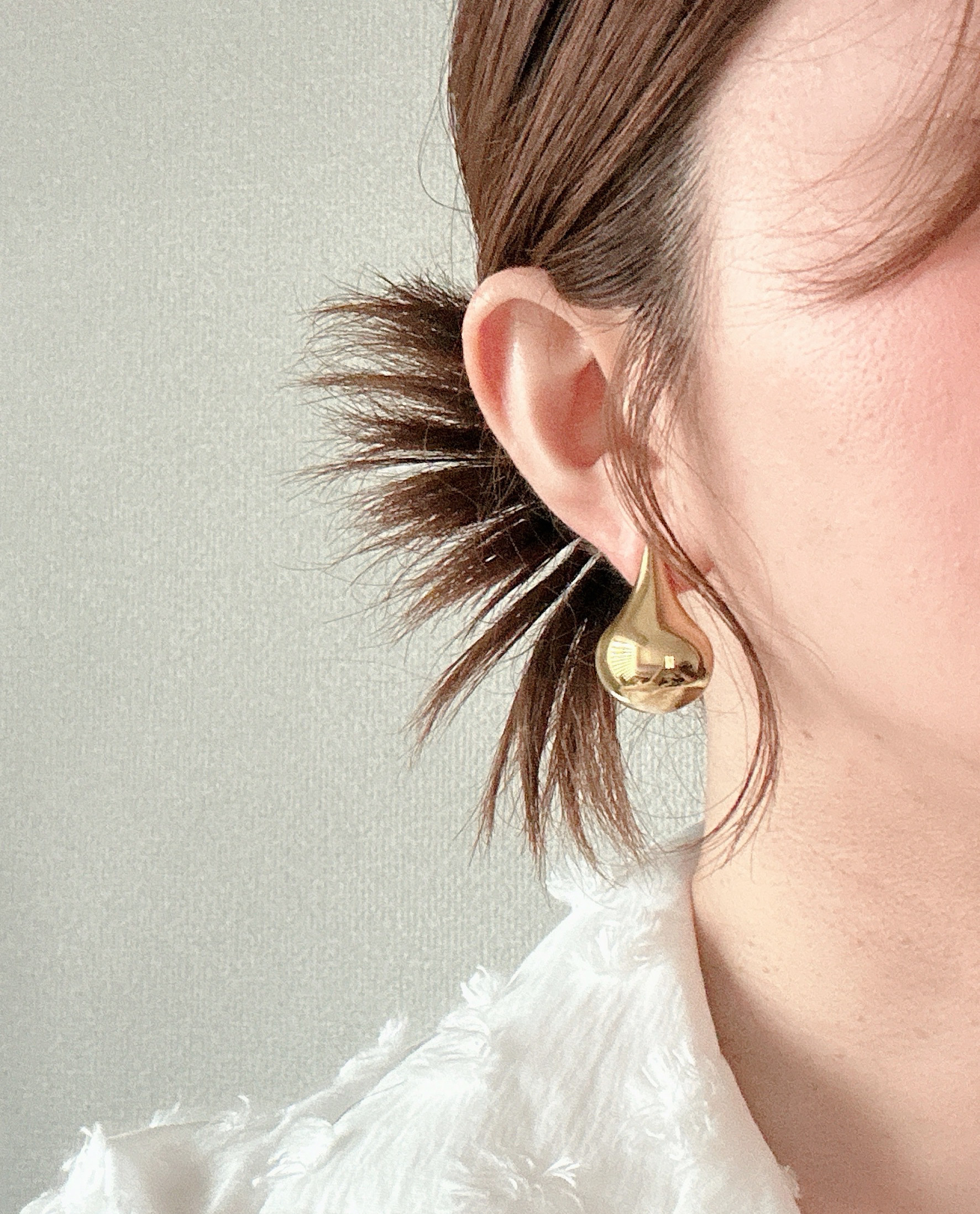 【NEW】pierce gold ピアス ステンレス tr-0059