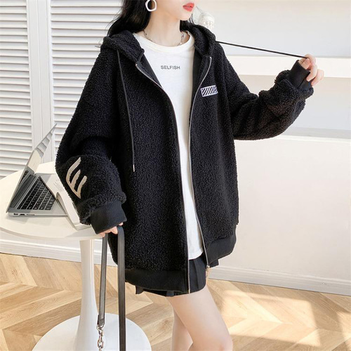 【ラス１】大きいサイズ レディース パーカー　アウター　　春 秋冬 新品 長袖 ラス1白】大きいサイズ レディース パーカー アウター 春 秋冬 新品
