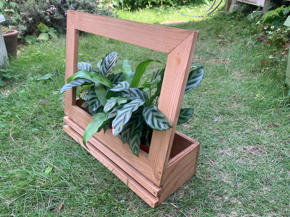 額縁プランター（大） 一輪挿し・花瓶・花器 hsakko 通販 19429239