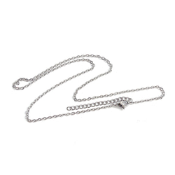 esca30-2 [1 個] 含調節器 總長度約 55 公分 / 線徑約 0.5 mm / 寬度約 2 mm 橢圓形鏈條 316 第3張的照片