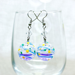 液体入りリアルヨーヨーピアス/ヨーヨーイヤリング 水風船 水ヨーヨー 夏祭り 縁日 浴衣 花火 11枚目の画像