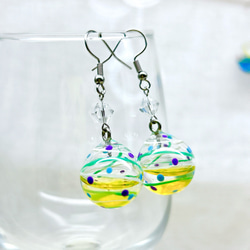 液体入りリアルヨーヨーピアス/ヨーヨーイヤリング 水風船 水ヨーヨー 夏祭り 縁日 浴衣 花火 10枚目の画像