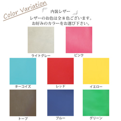 【PVCネイビー/キョロメオールインミニウォレット】PVC×国産レザー/ミニ財布/かわいい【キョロメver.】 11枚目の画像