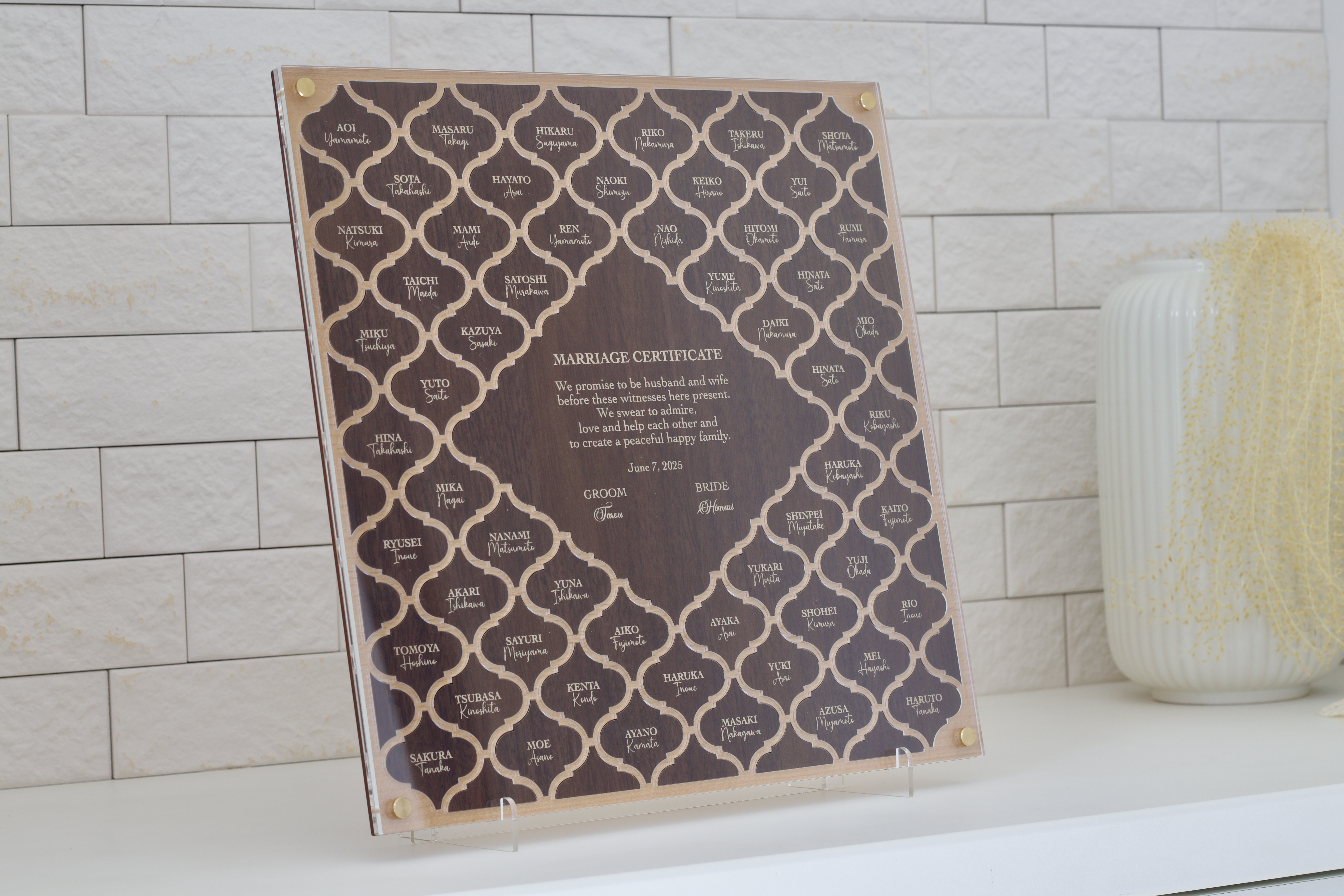 ゲスト参加型結婚証明書【リリース記念特別価格】