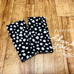 ハンドメイド  よだれカバー　ダルメシアン柄 ダルメシアン 抱っこ紐カバー | maua