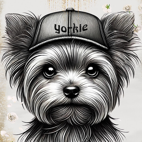 7/10♡ヨーキー♡わんちゃん♡パネル♡ハンドメイド 7/10♡ヨーキー♡わんちゃん♡パネル♡ハンドメイド