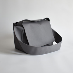 POST SHOULDER TOTE BAG（ダークグレー） 15枚目の画像